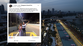 Happy Couple May Be In Big Trouble For Allegedly Bribing Their Way Onto One Of F1's Strictest Tracks